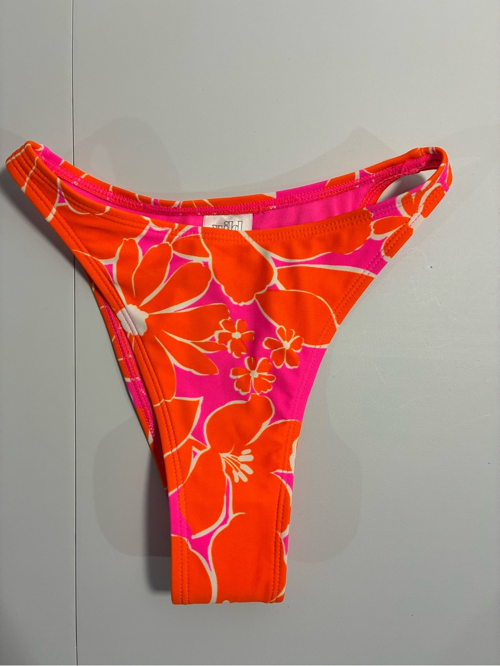 wild fable Pink and Orange Floral Bikini Bottom